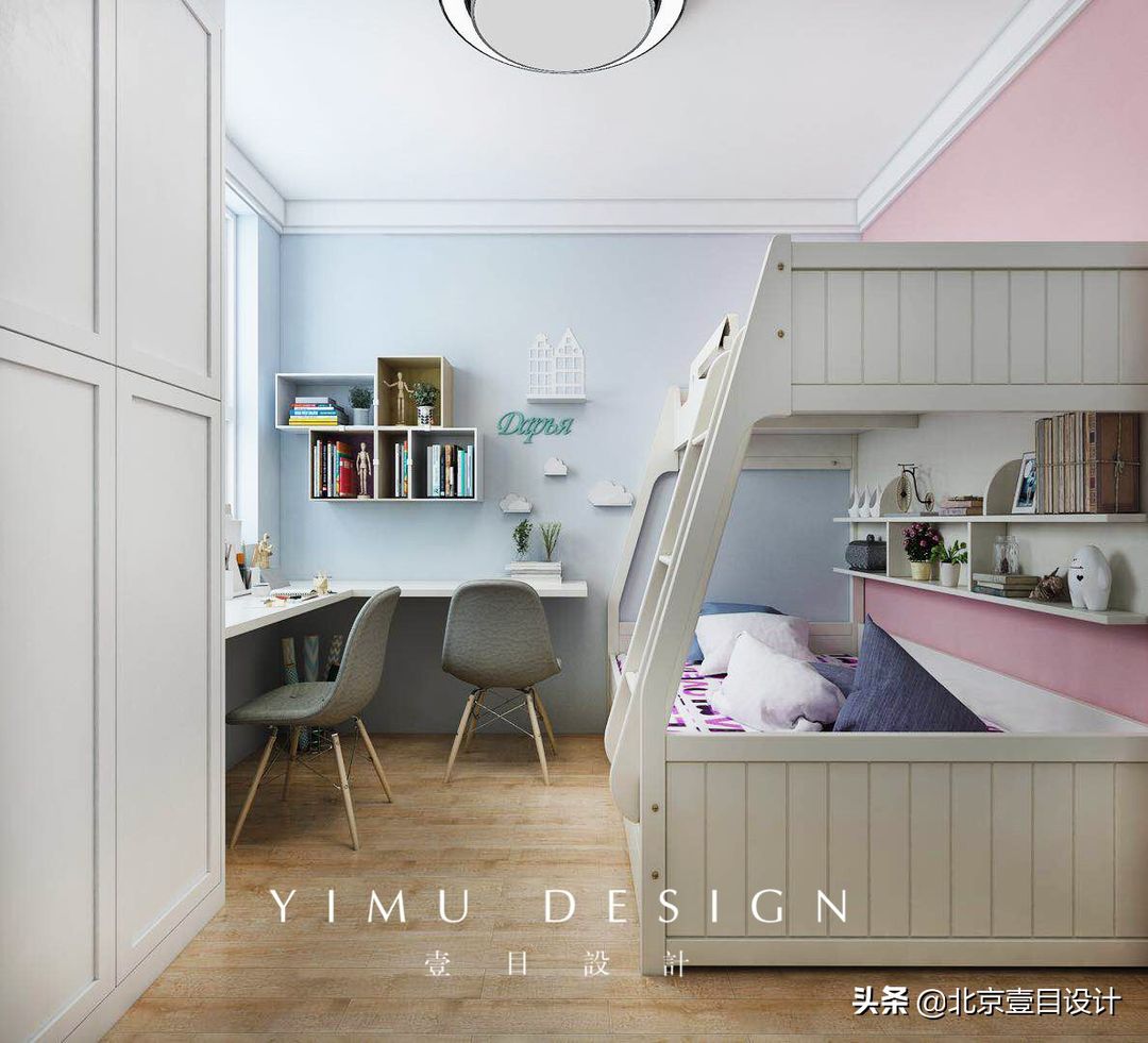超好看的时尚儿童房装修效果图片_10