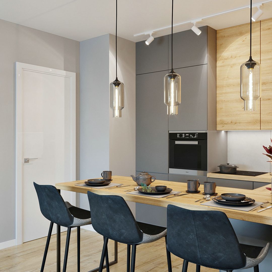 「家居设计」高级灰北欧风，源于自然用于生活装修效果图片_5