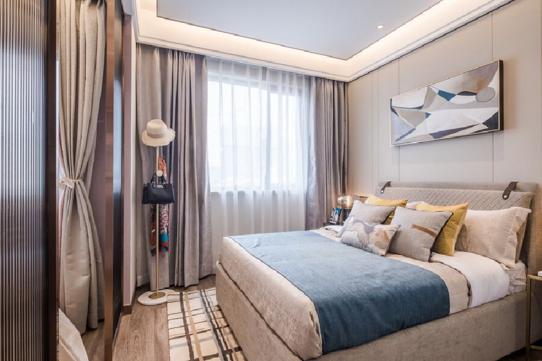 「家居设计」恰到好处的温柔轻奢，三户型品质美学家 | 圣易文装修效果图片_19