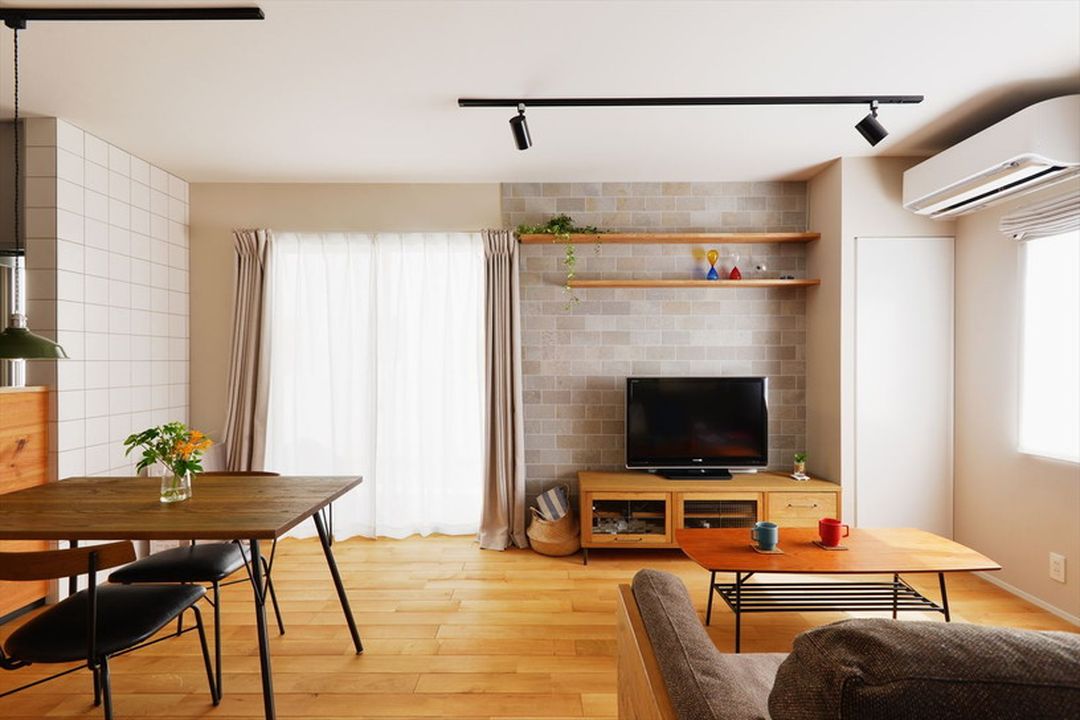 89㎡原木日式风三居，没有添加任何刻意的装饰，自然朴实装修效果图片_3