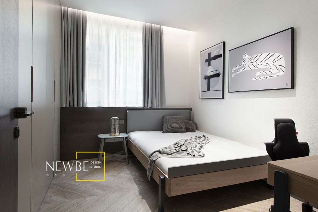 18个现代温馨卧室搭配，卧室够暖才有家的感觉装修效果图片_10