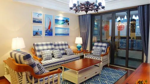 135复式地中海风格