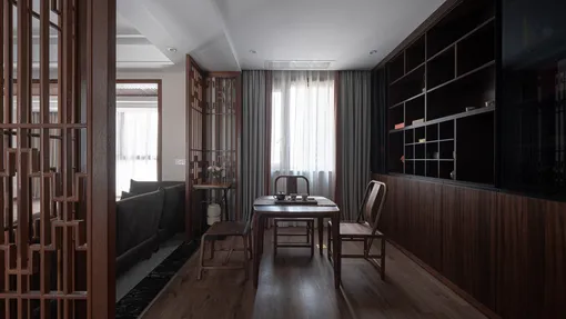 成都文艺范儿夫妻打造150m²新中式，每1m²都是向往的样子