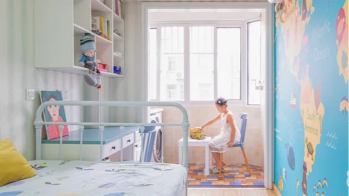 60平老房改三房，姐弟俩终于有了属于自己的小小空间