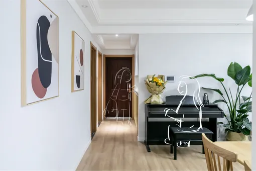 原木+薄灰+米白，她家用这三色变身简约时尚宅