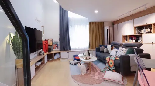 爆改loft，一猫二人的140㎡梦幻小家。