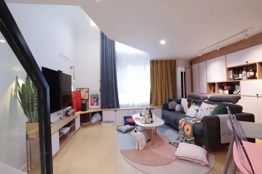 爆改loft，一猫二人的140㎡梦幻小家#晒家大赛#