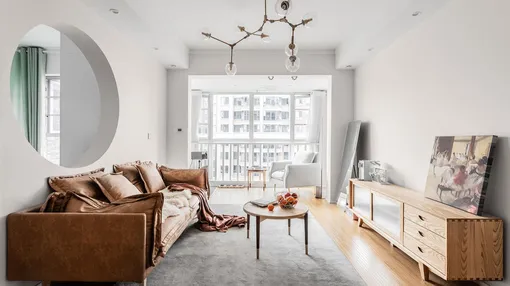 17万全包98㎡套三，巧用“借景”打造温馨美家