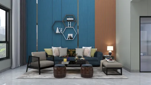 二居 地中海风 153m²