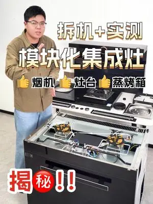 拆机研究了7天的万元集成灶！实测后我后悔了！ 号称既省空间又不减配的凯度T2E集成灶，拆机实测后，我后悔了！后悔没早买啊！拆机看到各个模块不仅都是高配！实测后用蒸烤箱做出来的成品色更是香味俱全！#集成灶 #集成灶测评 #集成灶推荐 #凯度集成灶 #凯度T2E集成灶