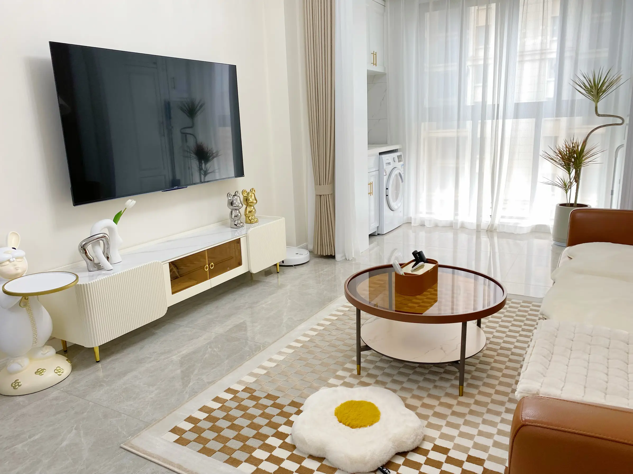 奶油奶油的电视柜呀！图片_6