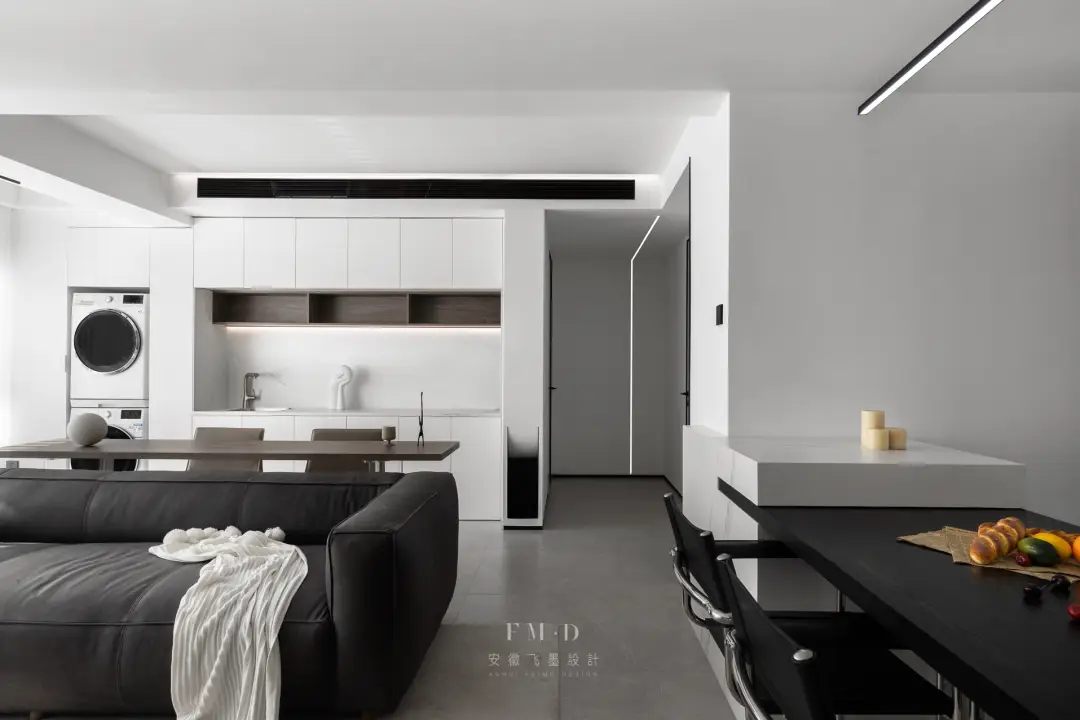 只刷大白墙，她家也照样高级有格调！图片_3