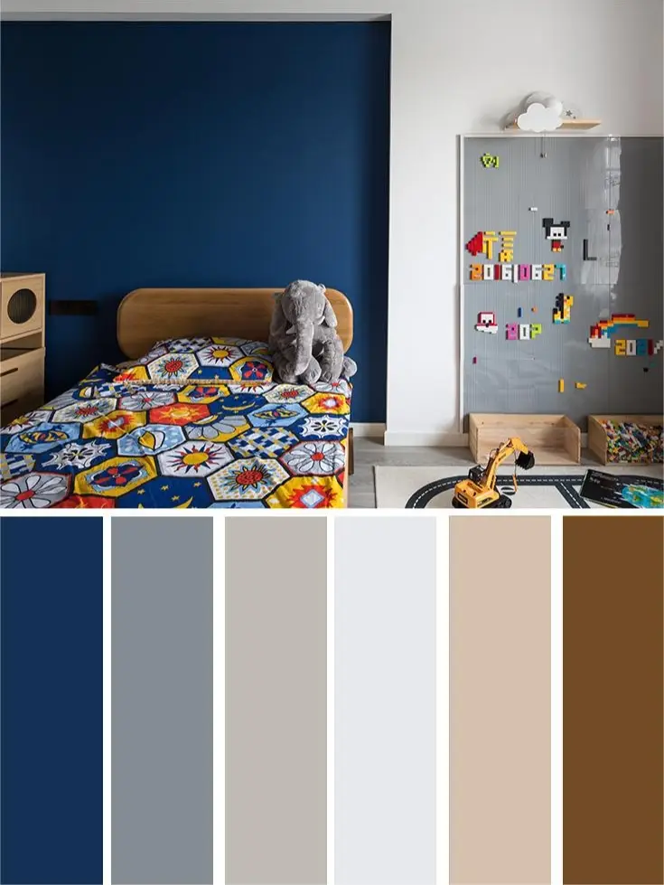 想要打造男孩的儿童空间，试试蓝色乳胶漆！图片_5