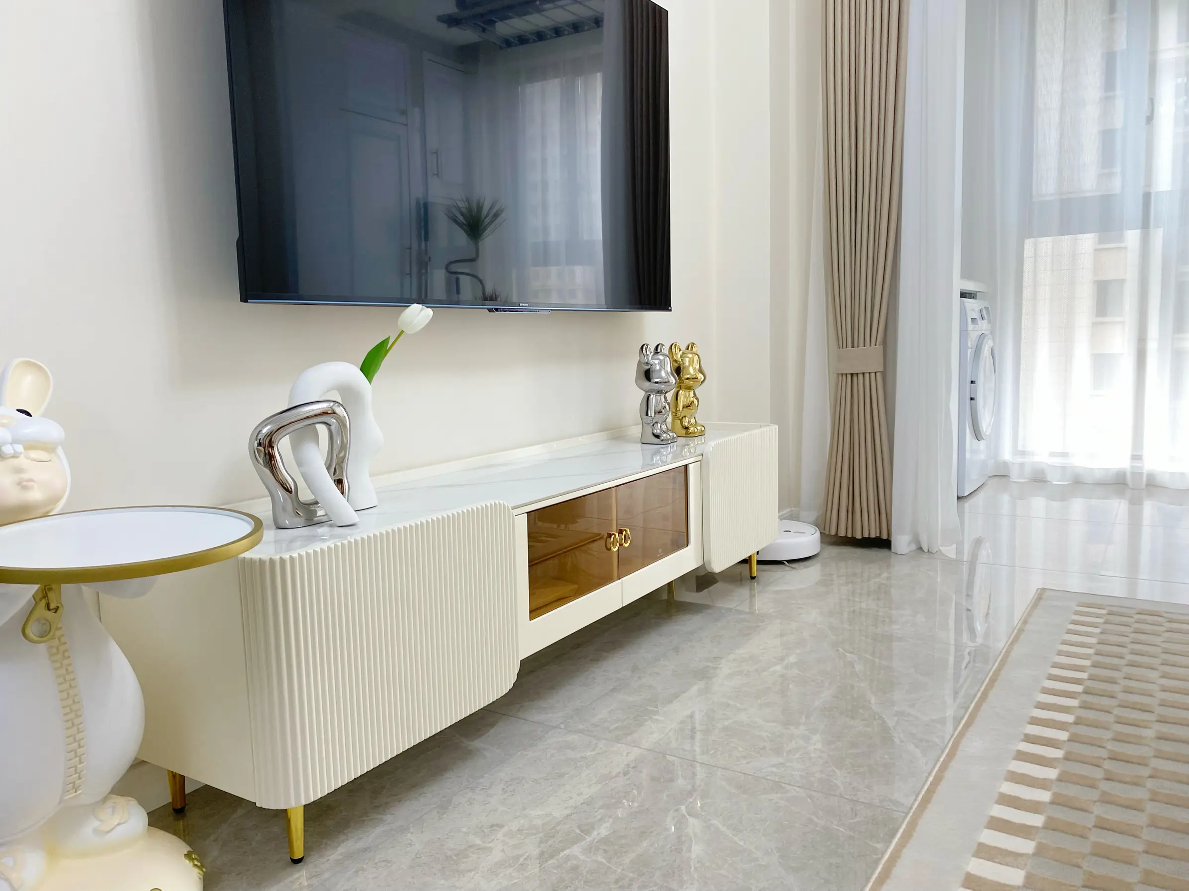 奶油奶油的电视柜呀！图片_4