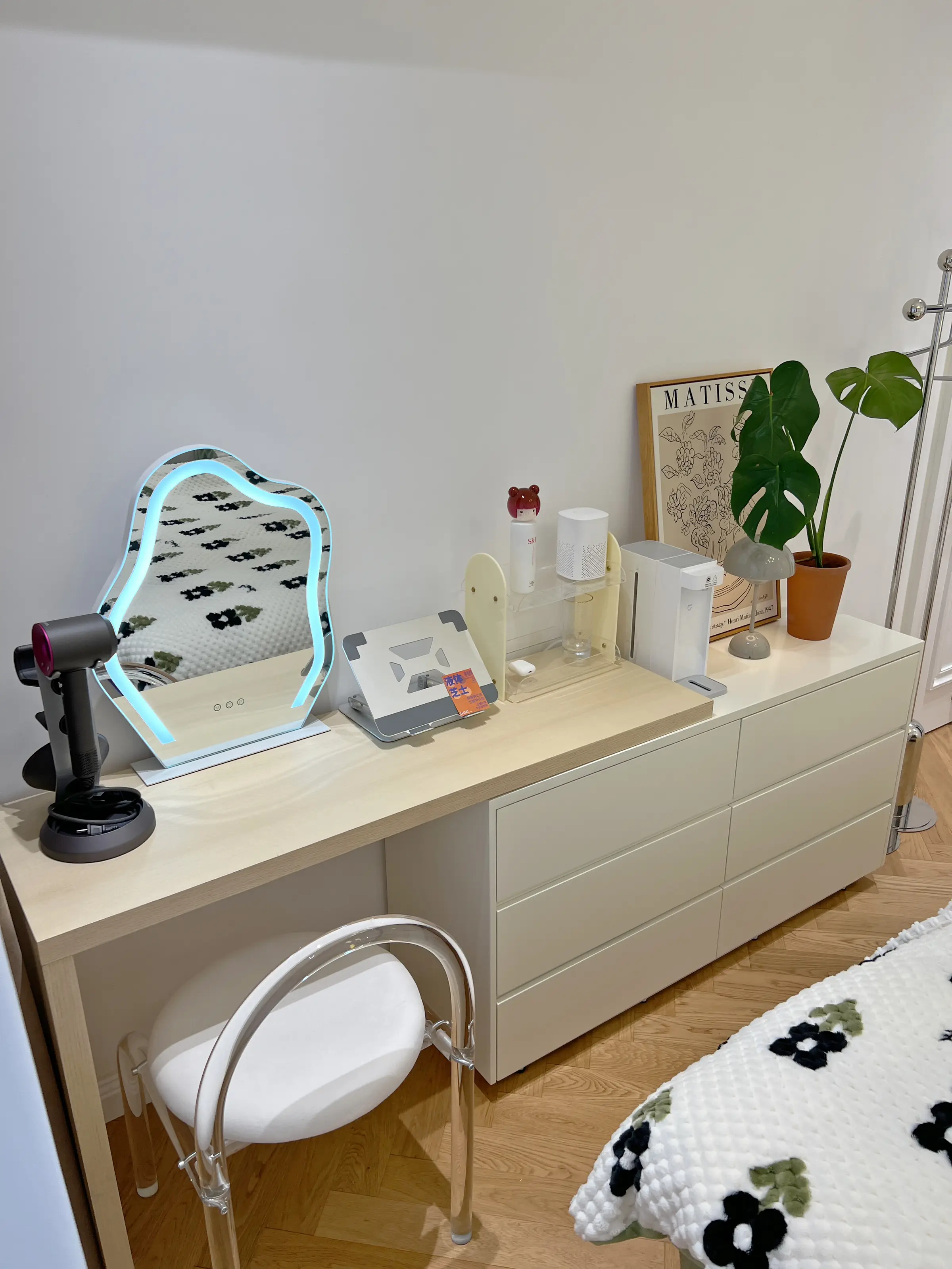 别划走！床尾斗柜化妆桌一体收纳也太强大了图片_0