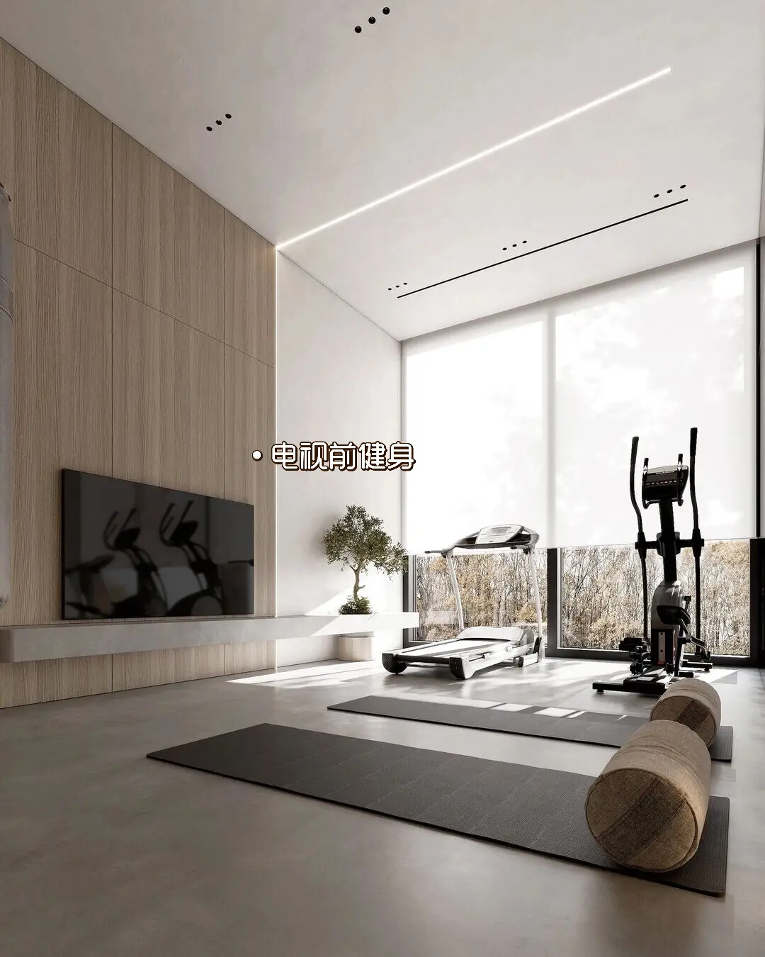 室内健身区该如何布局图片_0