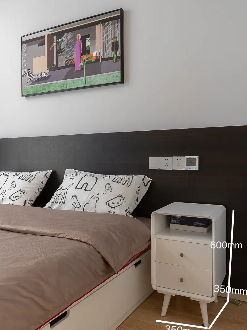 无主灯设计的混搭温馨卧室 | 附好物分享图片_2