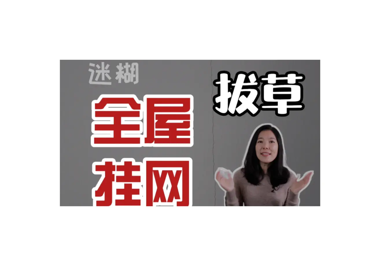 【迷糊】装修避坑|全屋挂网？没必要！