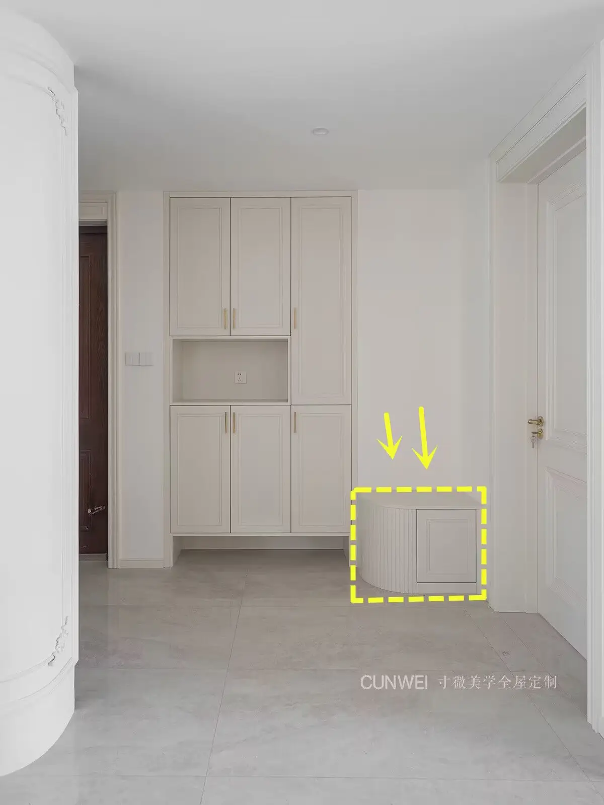 玄关的“弧形转角”充分体现了他的机智👍🏻图片_0