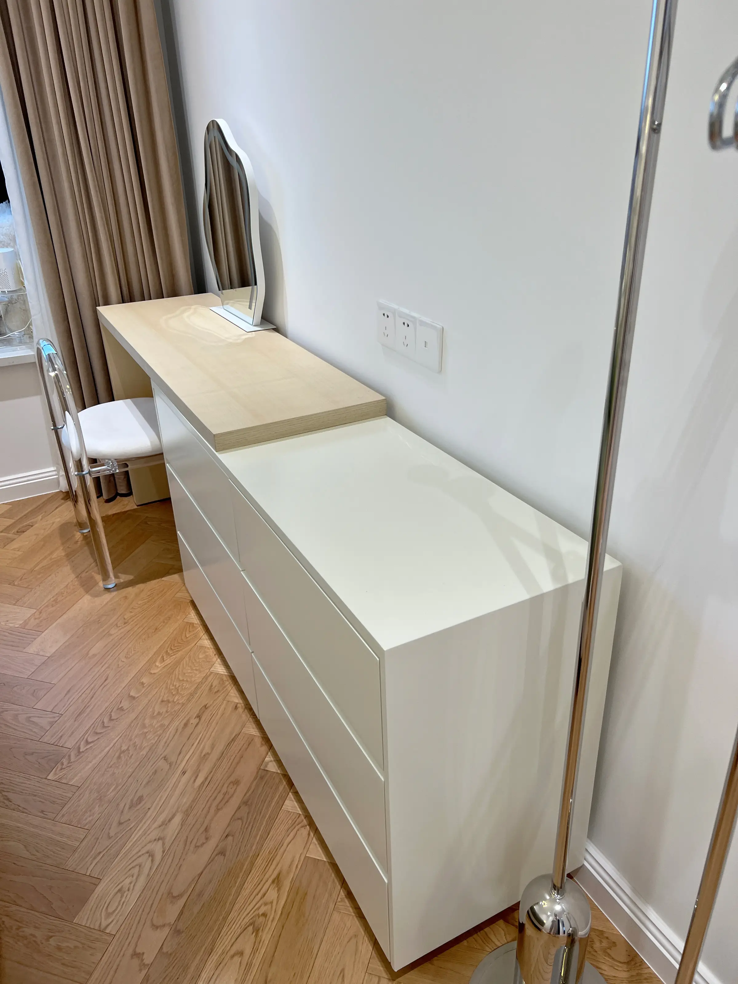 别划走！床尾斗柜化妆桌一体收纳也太强大了图片_7