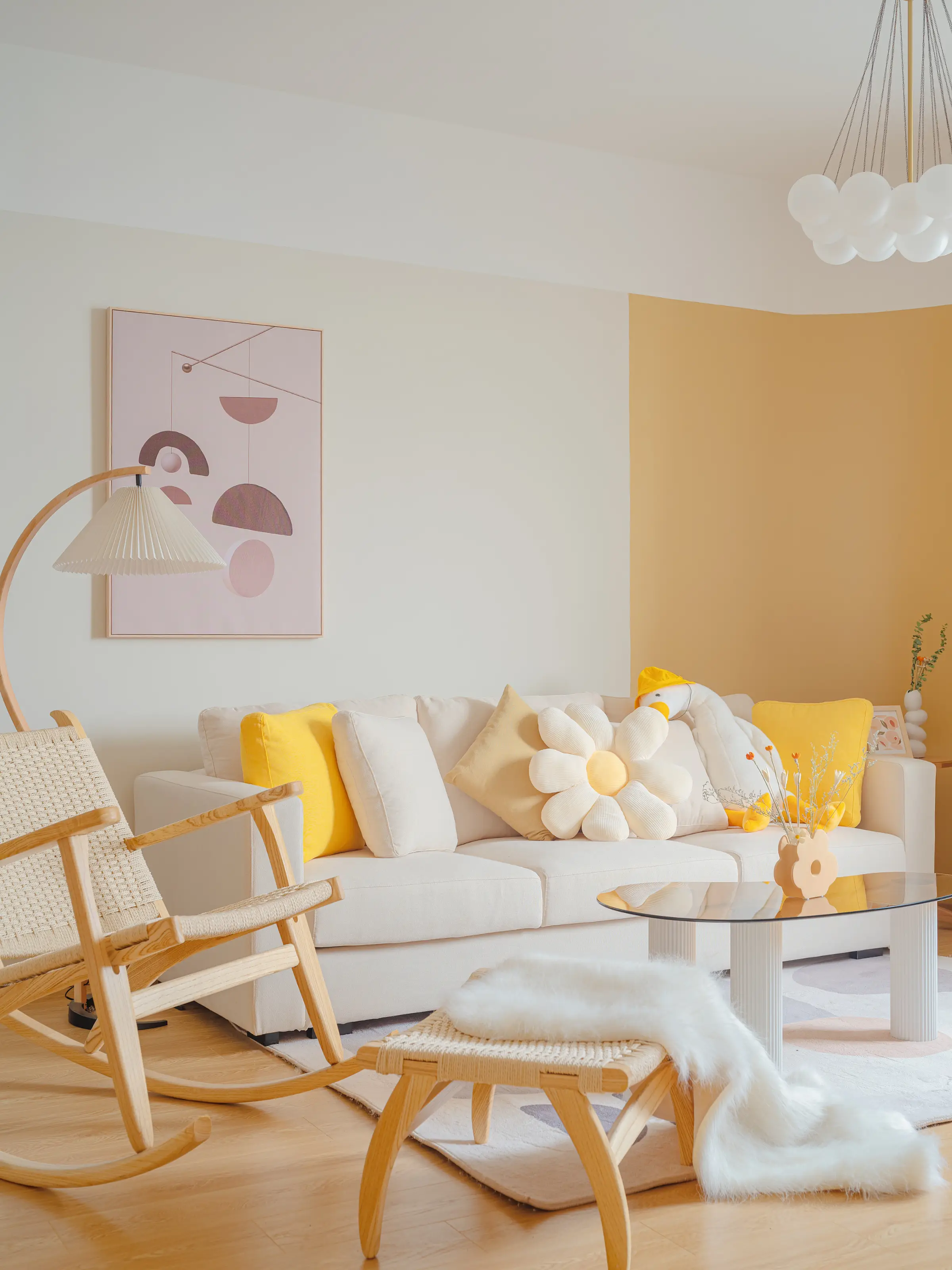 拼色乳胶漆与现代北欧风的结合～一见倾心！图片_2