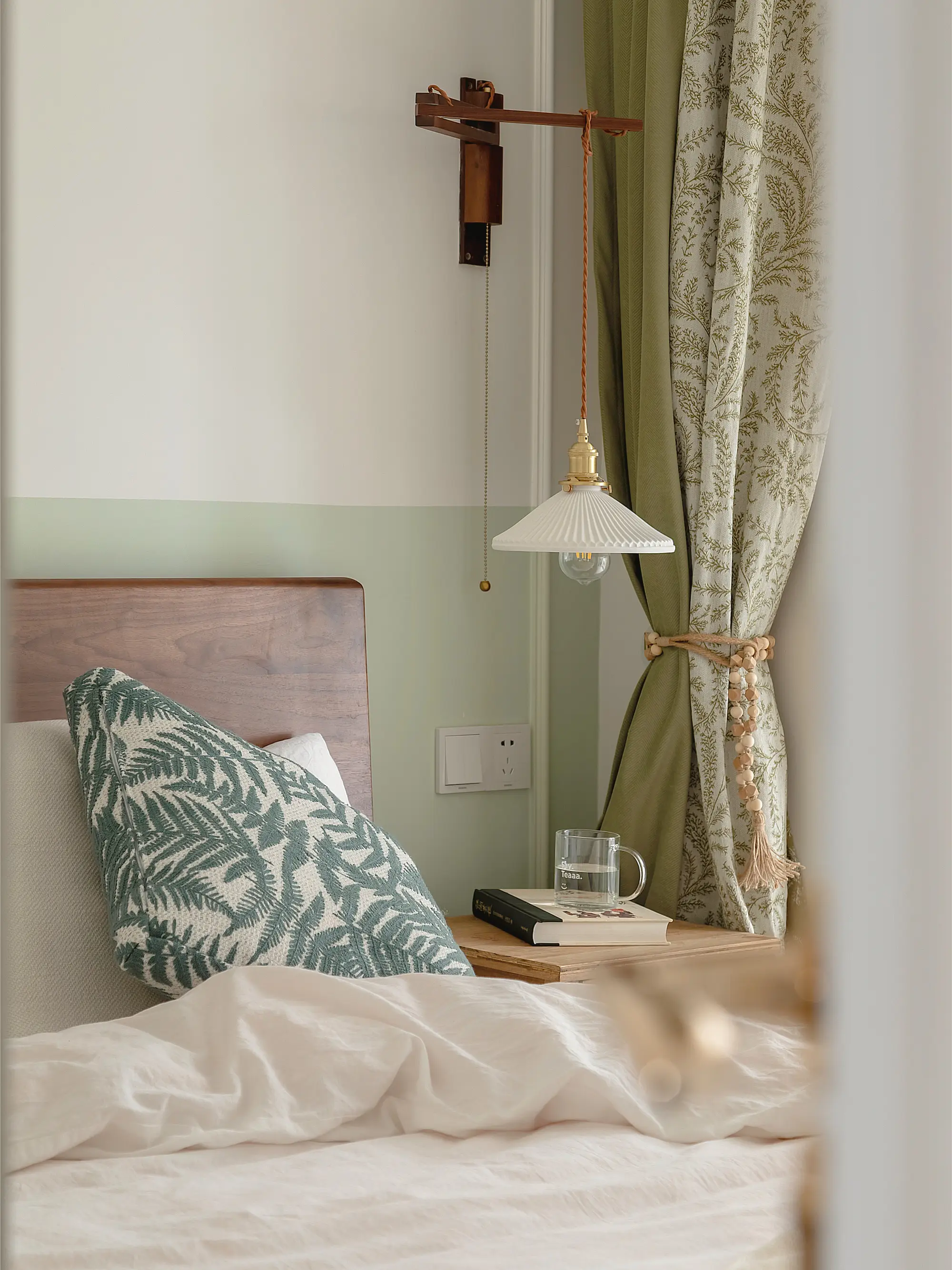 想要清新自然的卧室，可以这么搭配乳胶漆～图片_4