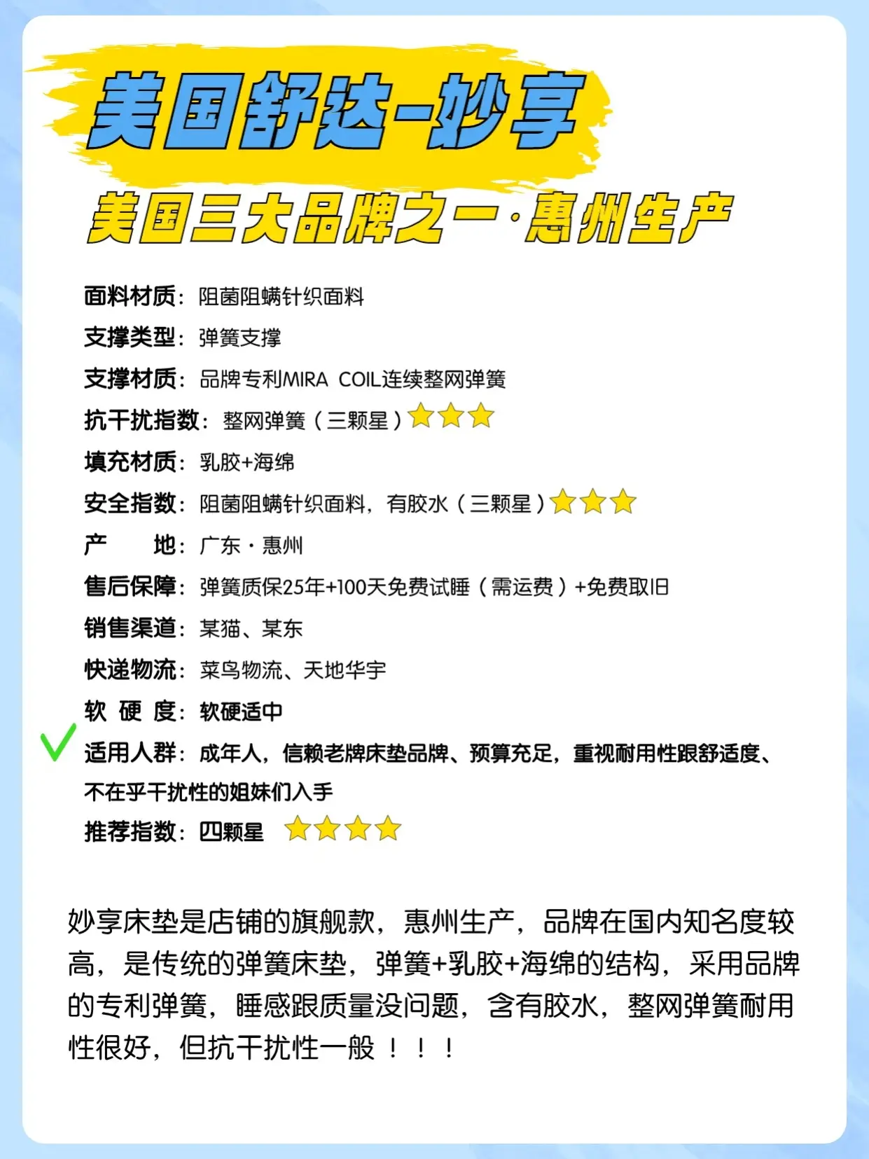 ✅选对高品质床垫！！不花一分冤枉钱图片_5