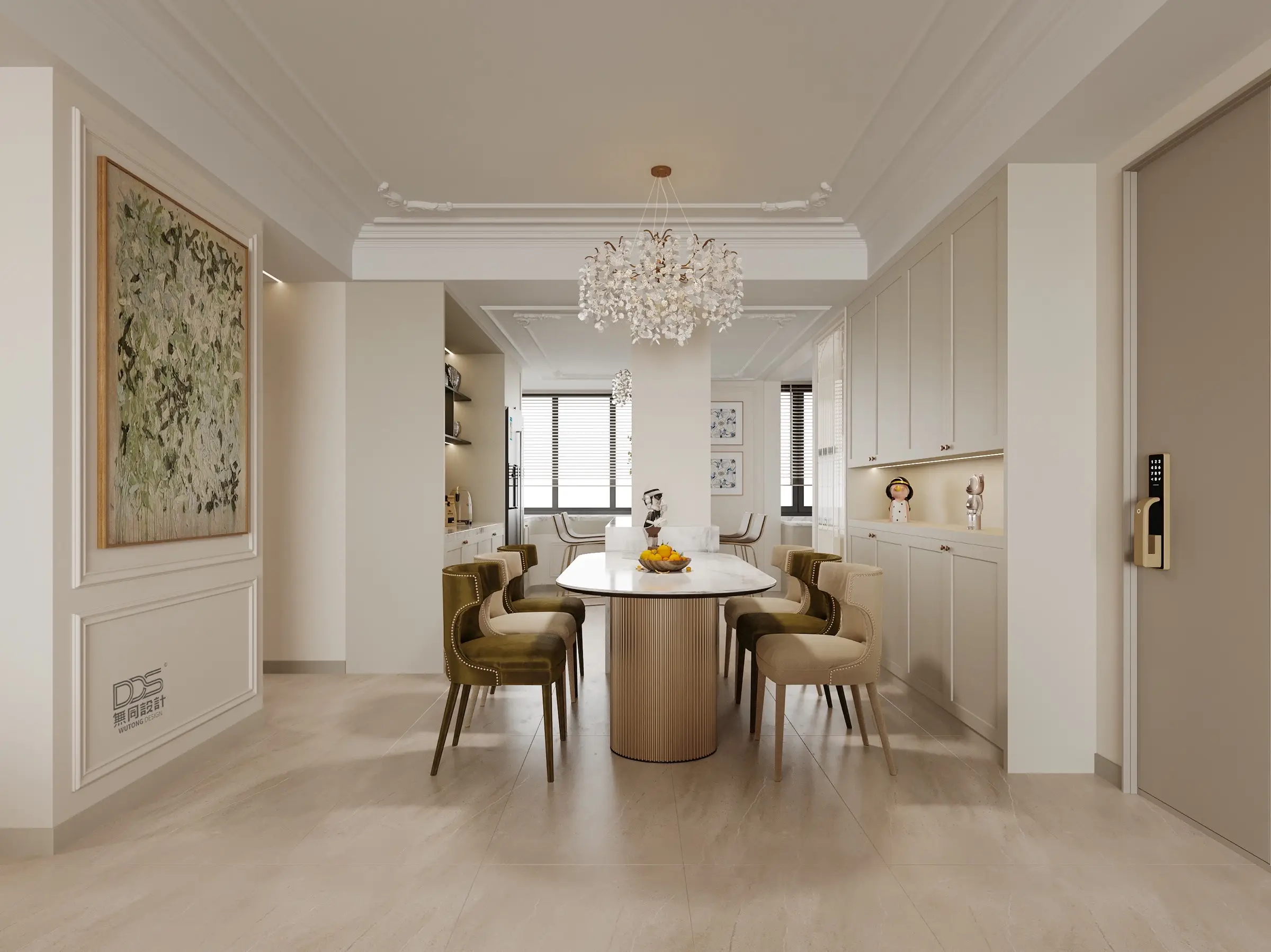 住在这个法式风的家，感觉一举一动都很优雅图片_4