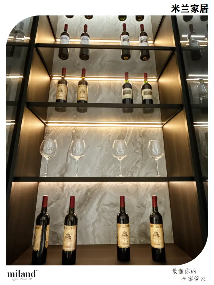 现代轻奢风格丨酒柜设计图片_4