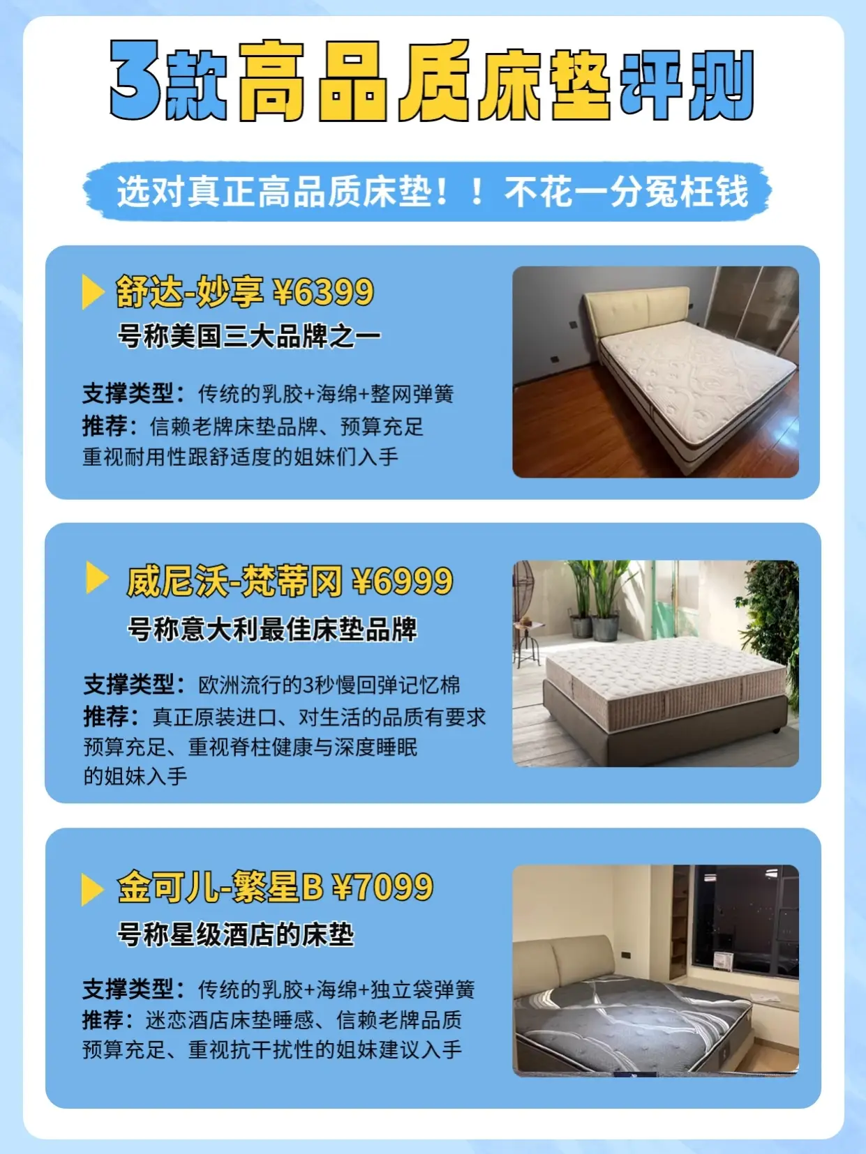✅选对高品质床垫！！不花一分冤枉钱图片_0