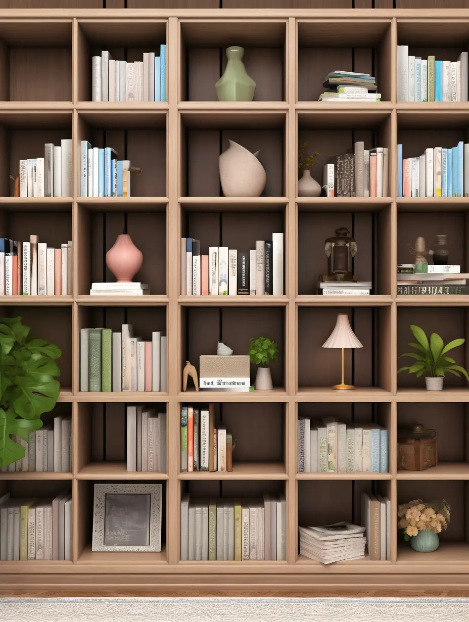 满墙书架不做玻璃柜门，落灰怎么办？图片_2