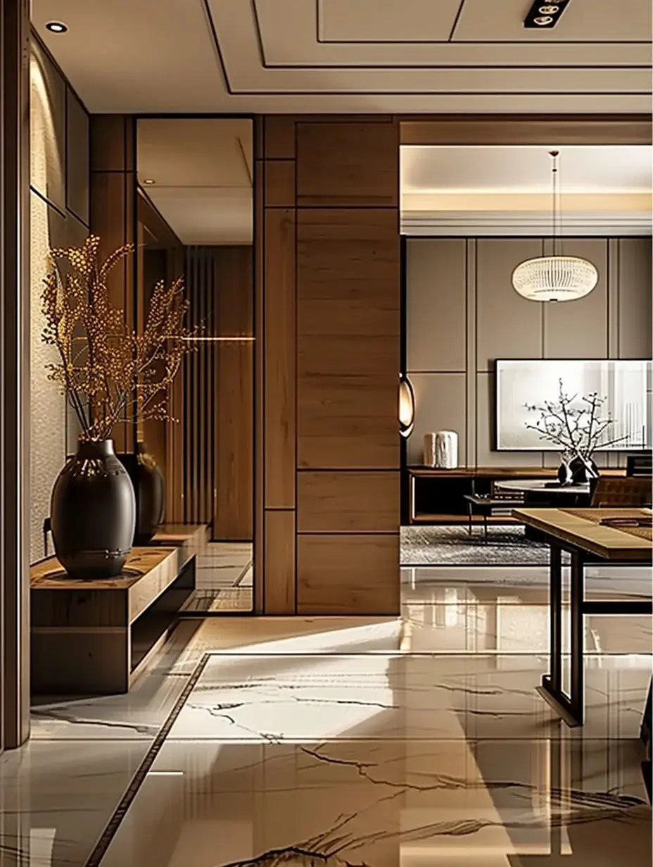 新中式才是显贵的榜首👍豪宅感为何如此强烈图片_5