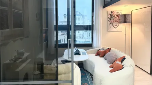 38㎡的迷你“豪宅”真loft装修典范，又酷又好住的家！