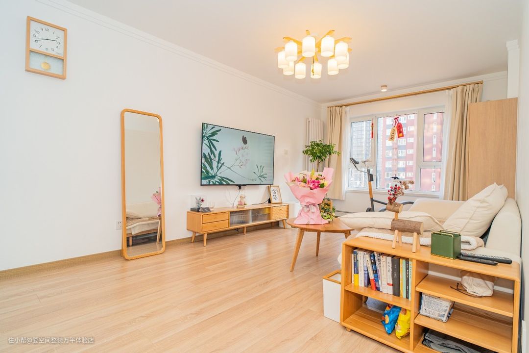 温润自然的原木风设计普通人暖心舒适的家(图4)