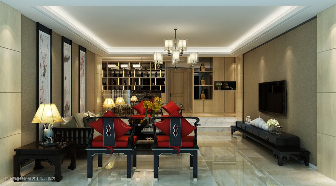 浅谈国潮风装修！(图1)