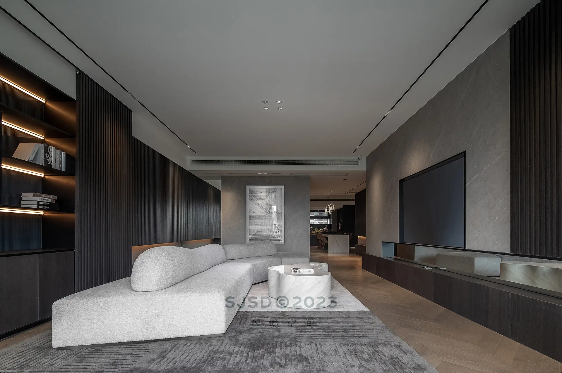 这样的客厅展示柜不酷嘛？图片_2