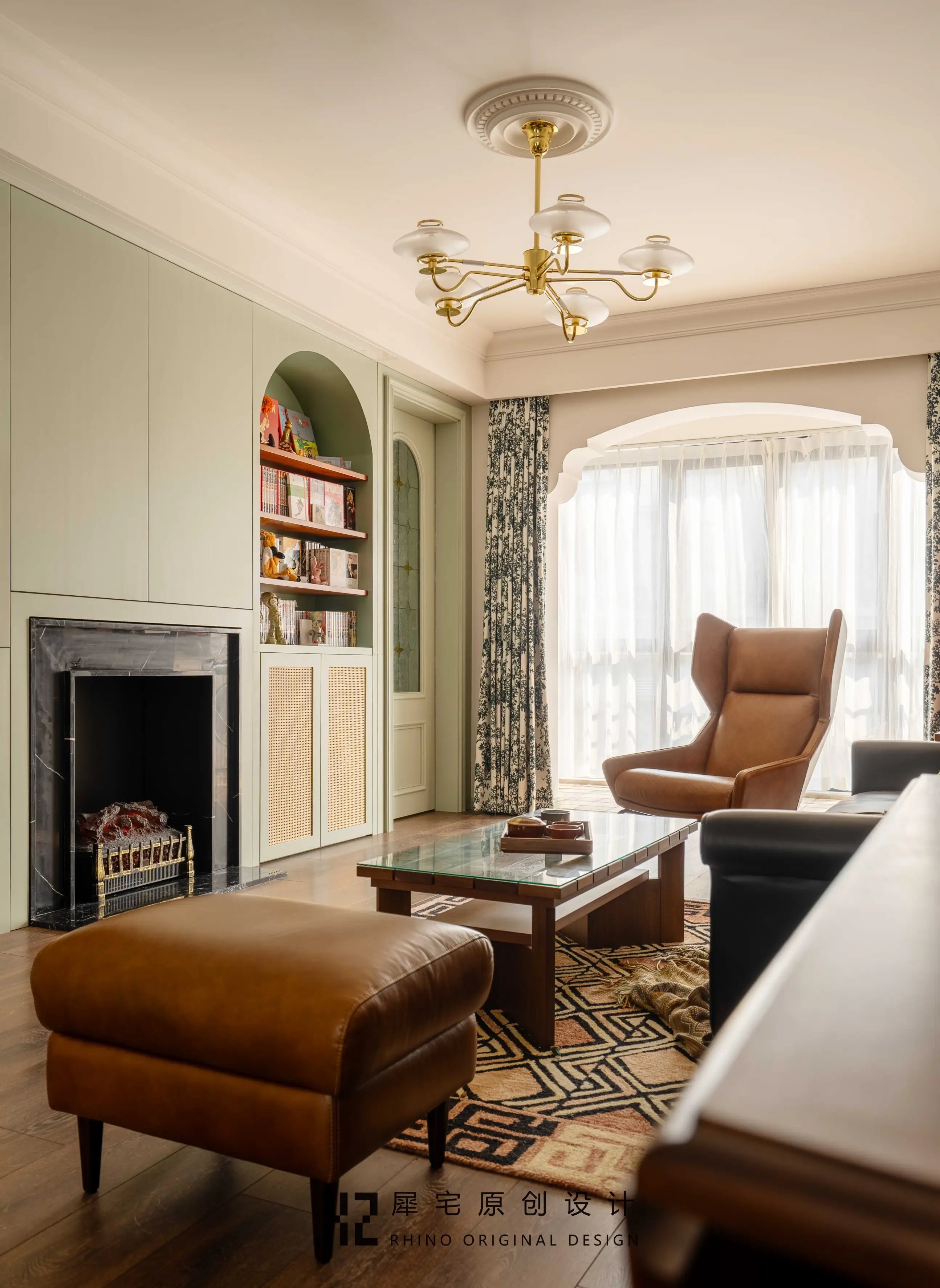 被问了无数次的客厅展示柜图片_0