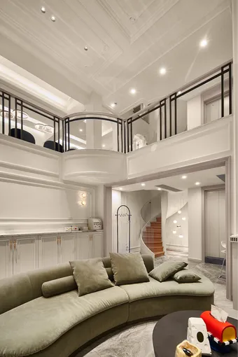 乐虹湾300㎡轻法式：邂逅三维，细品浪漫