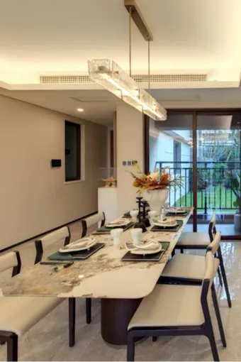 143㎡新中式，中式现代，简而不凡