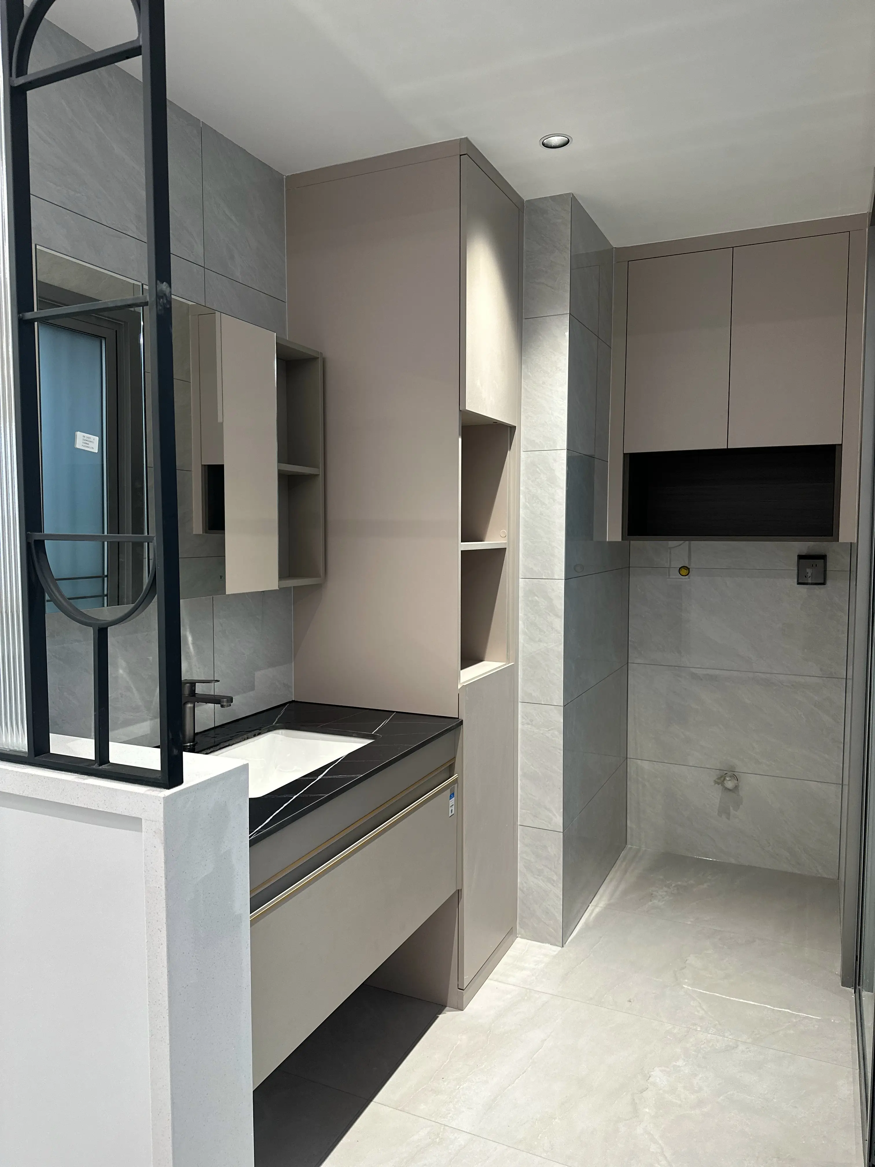 干湿分离不再难，卫生间柜子解决方案！图片_2