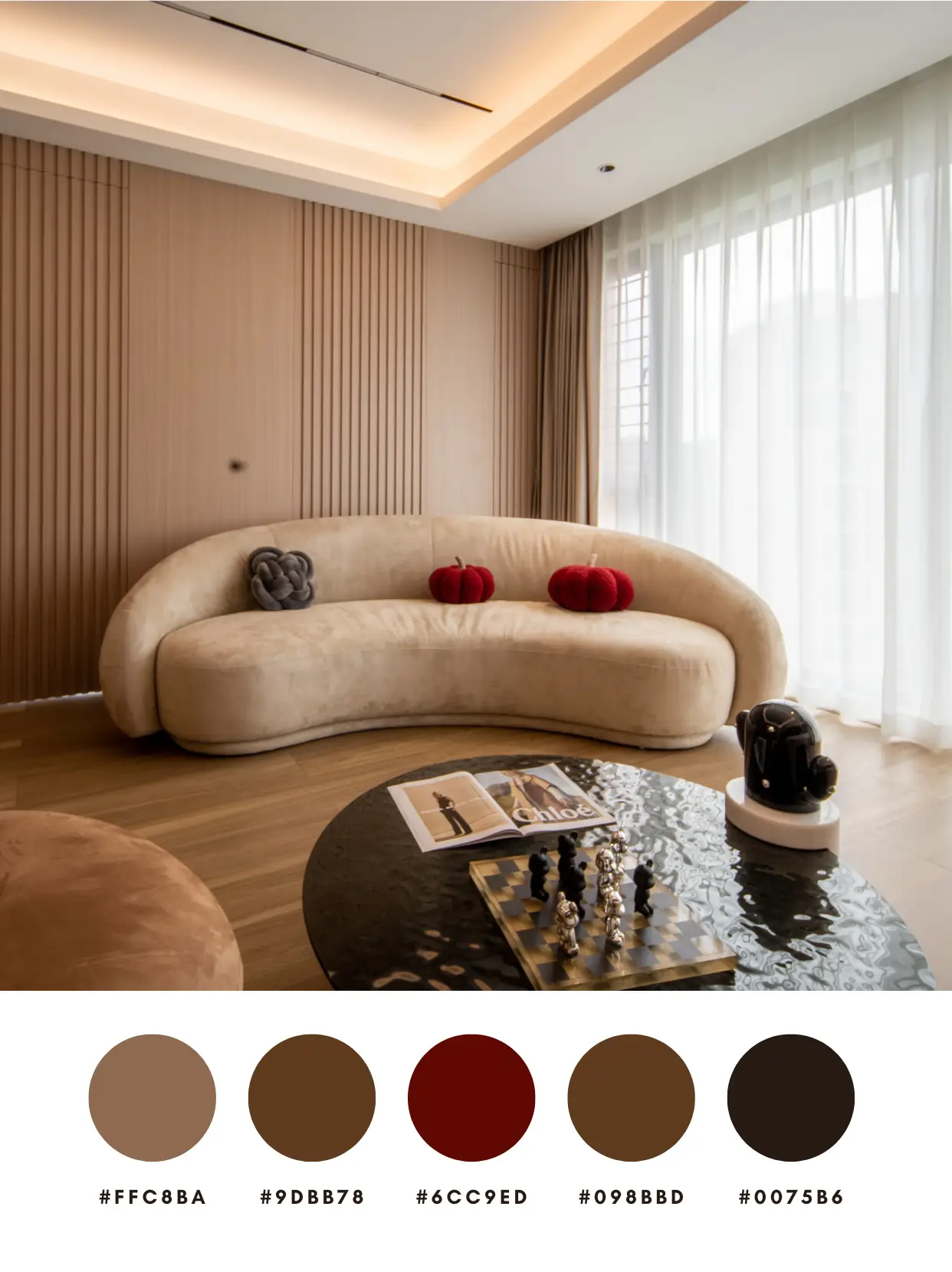 Get美拉德装修，暖棕色系让家又美又暖图片_1