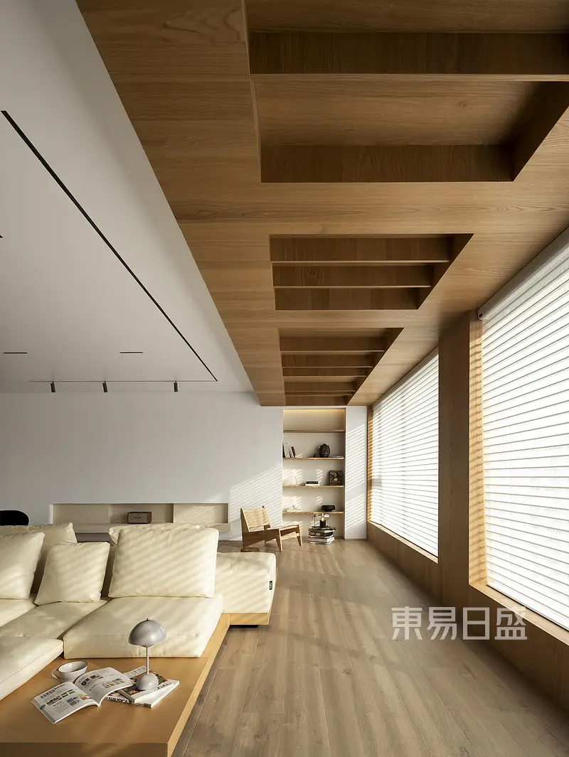 书餐桌一体+双向沙发，这样的大横厅太爽了图片_2