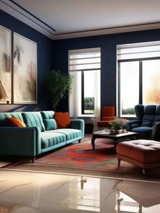 让客厅的每一块地砖都闪烁着属于家的光芒图片_7