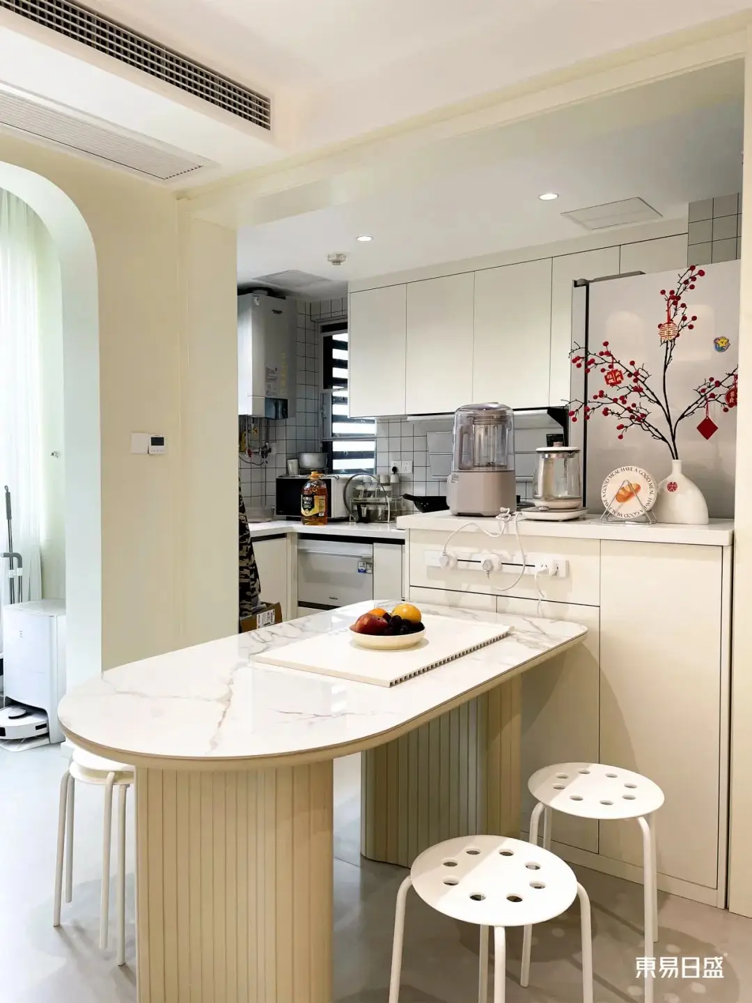 终于装出理想中的餐厨质感空间啦~图片_0