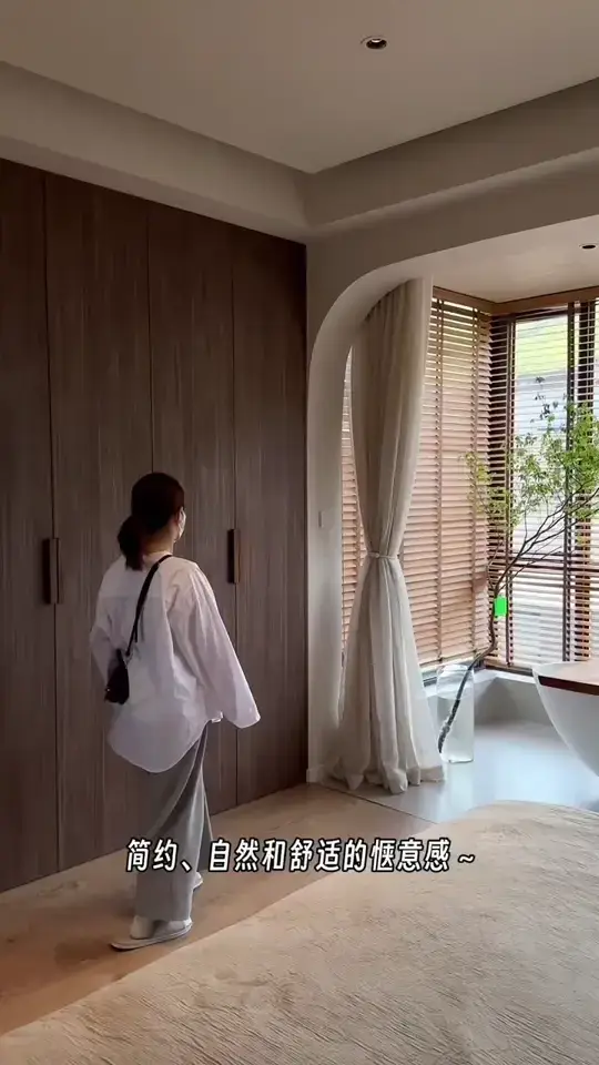 实拍分享：融合日式和北欧风格的卧室装修