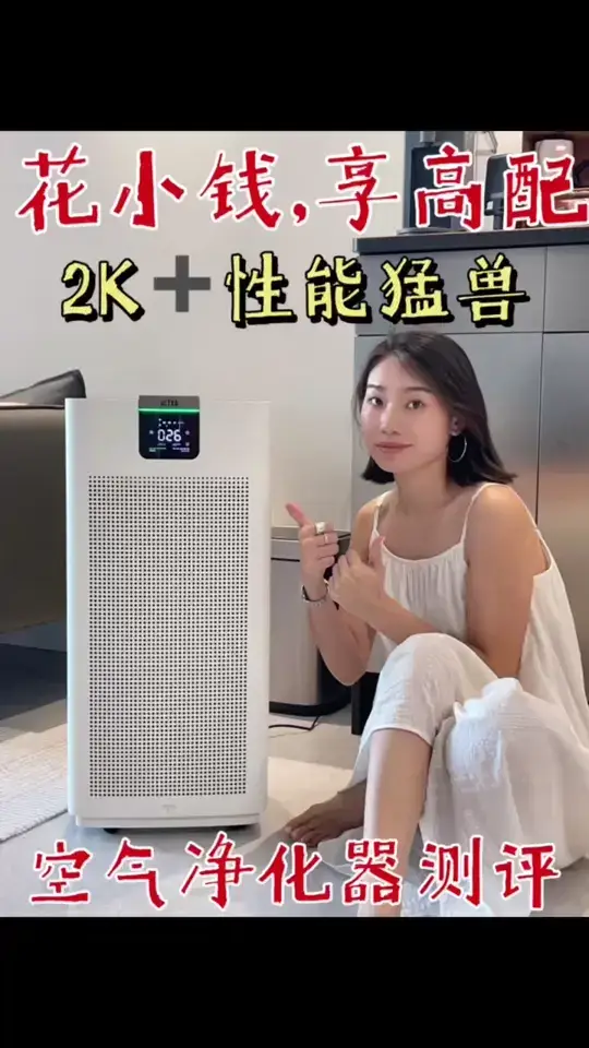 2K+空气净化器测评，好用又不贵！！