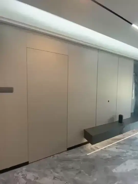 木饰面电视墙，让家更温暖